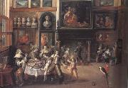 Peter Paul Rubens The Great Salon of Nicolaas Rockox's House (mk01) oil painting picture wholesale